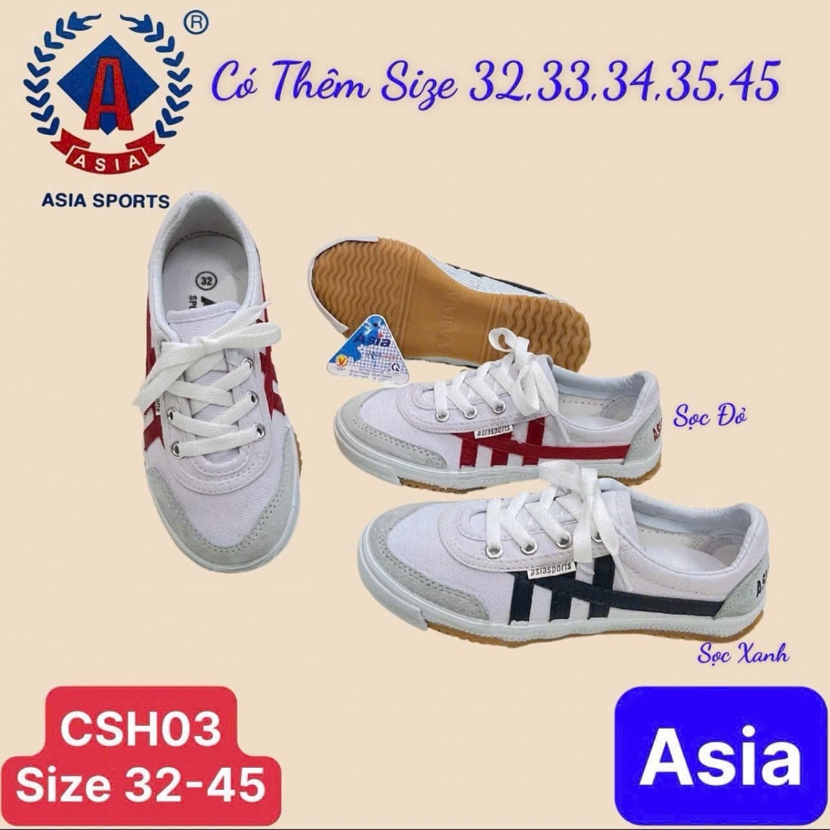 giày asia xsh03