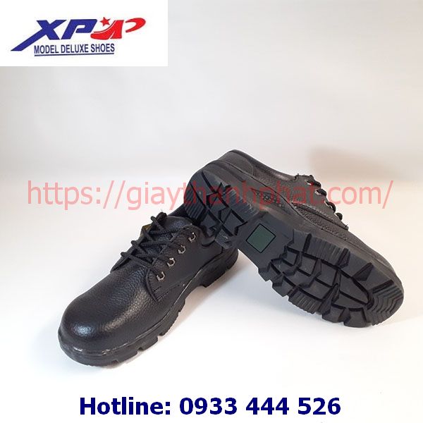 Mua giày bảo hộ lao động mũi sắt giá rẻ cho công nhân, kỹ sư công trình-giày bảo hộ XP Thành Phát giá rẻ